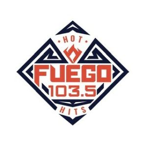 Logo of radio station KHHM Fuego 103.5 FM