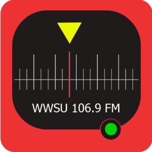 Logo of radio station WWSU 106.9 FM