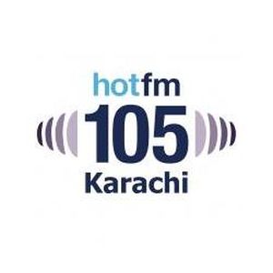 Logo of radio station HOT FM 105