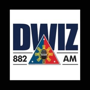 Logo of radio station DWIZ 882 AM Manila