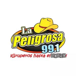 Logo of radio station La Peligrosa