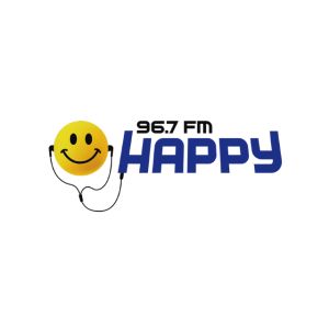Logo de la station de radio Happy Radio 96.7 FM