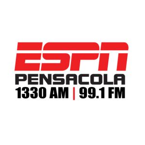 Logo of radio station WEBY ESPN Pensacola