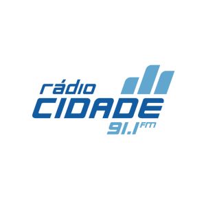 Logo of radio station Rádio Cidade 91.1 FM