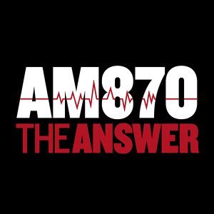 Logo of radio station AM 870 The Answer