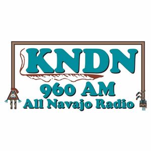 Logo de la station de radio KNDN 960 AM - All Navajo Radio