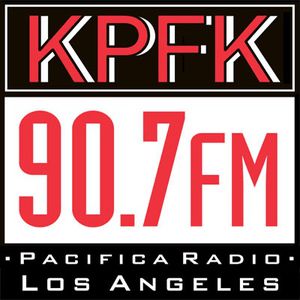 Logo de la station de radio KPFK 90.7FM