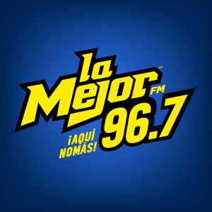 Logo of radio station La Mejor