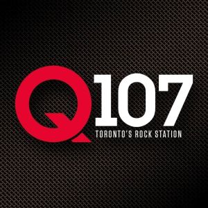 Logo of radio station Q107