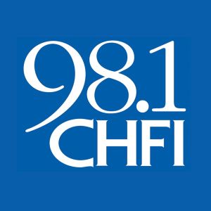 Logo of radio station 98.1 CHFI