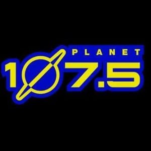 Logotipo de la emisora ​​de radio Planet 107.5 FM