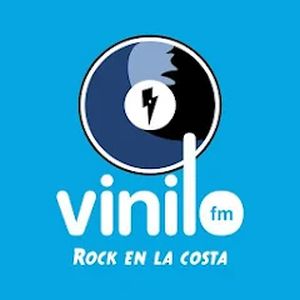 Logo of radio station Vinilo FM