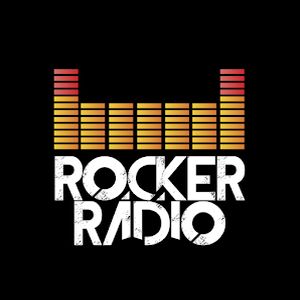 Logotipo de la emisora ​​de radio Rocker Rádió