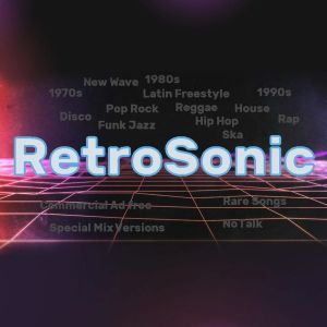 Logo of radio station RetroSonic Grooves
