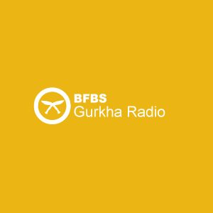 Logo of radio station BFBS Gurkha Radio