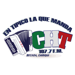 Logo of radio station CHT 107.7 FM