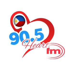 Logo of radio station 90.5 Heart FM