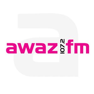 Logotipo de la emisora ​​de radio Awaz FM 107.2