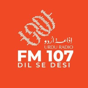 Logo of radio station FM 107 Urdu Radio