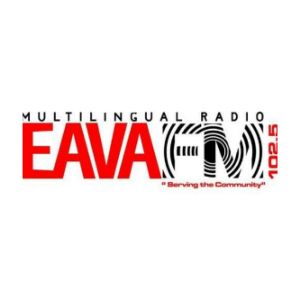 Logo of radio station EAVA FM 102.5
