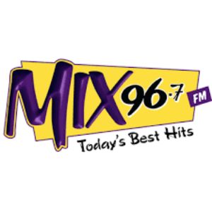 Logo de la station de radio KNMB Mix 96.7 FM