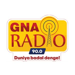 Logo of radio station GNA Radio 90 FM