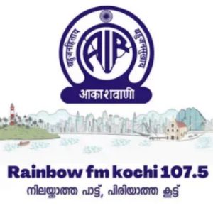 Logo of radio station Rainbow FM Kochi 107.5