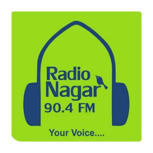 Logotipo de la emisora ​​de radio Radio Nagar 90.4 FM