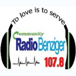 Logo of radio station Community Radio Benziger 107.8 FM