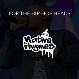 Logotipo de la emisora ​​de radio Dash Native Rhymes - Classic Hip-Hop