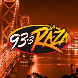 Logo of radio station KRZZ La Raza 93.3