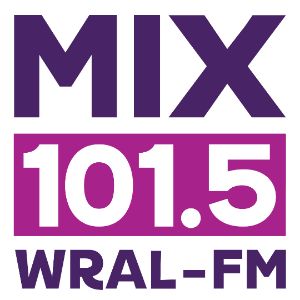Logotipo de la emisora ​​de radio WRAL MIX 101.5 FM