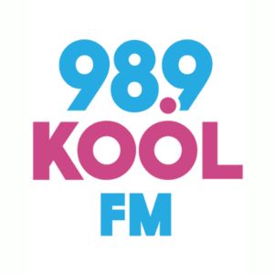 Logo de la station de radio KRQX 98.9 Kool FM