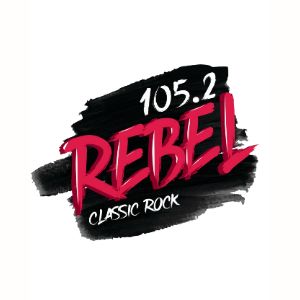 Logo of radio station 105.2 REBEL FM