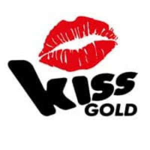 Logo of radio station Kiss Gold FM