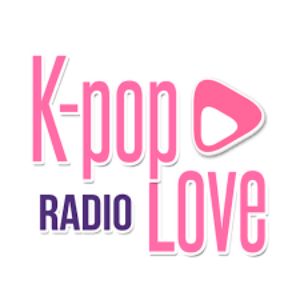 Logo of radio station K-POP Love Radio