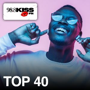 Logo of radio station KISS FM - Top 40