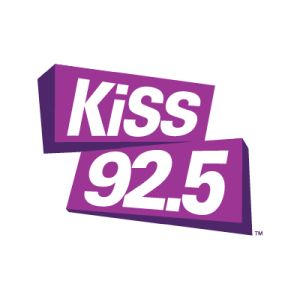 Logo de la station de radio CKIS Kiss 92.5 FM