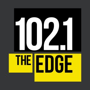 Logo of radio station 102.1 The Edge FM