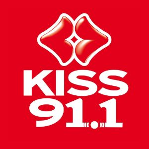 Logo of radio station Kiss 91.1 FM
