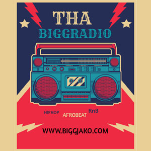 Logo of radio station ThaBiggRadio