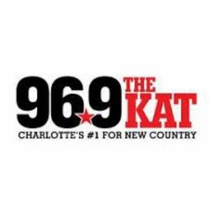 Logotipo de la emisora ​​de radio WKKT 96.9 The Kat