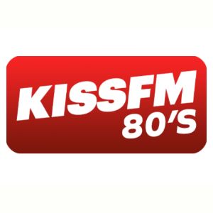 Logo of radio station Kiss FM 80s
