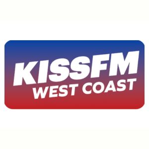 Logotipo de la emisora ​​de radio KissFM West Coast
