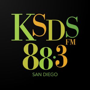 Logo of radio station KSDS Jazz 88.3 FM San Diego