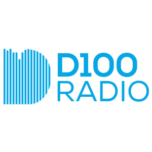 Logotipo de la emisora ​​de radio D100 Radio