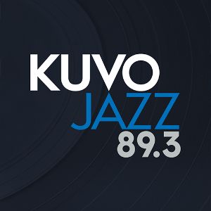 Logo of radio station KUVO Jazz 89.3 FM
