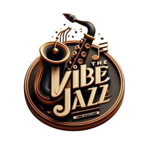 Logo of radio station KVJZ VIBE JAZZ RADIO