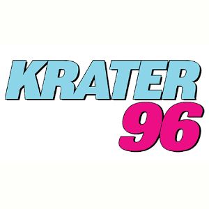 Logotipo de la emisora ​​de radio KRATER 96