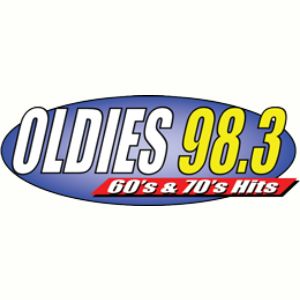 Logotipo de la emisora ​​de radio WBYB Oldies 98.3 FM